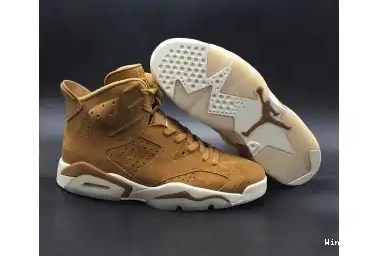 Retro Wheat Jordan 6 0530